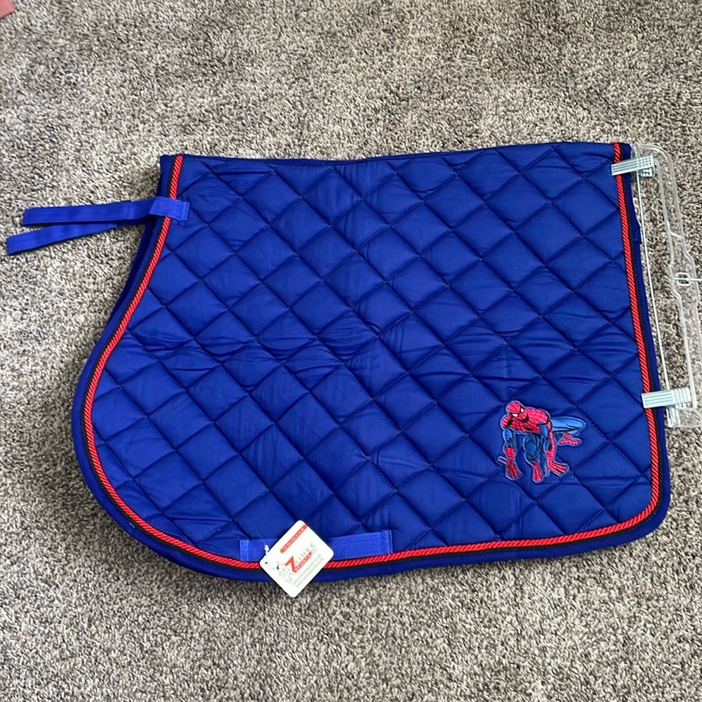 Spider-Man saddle pad